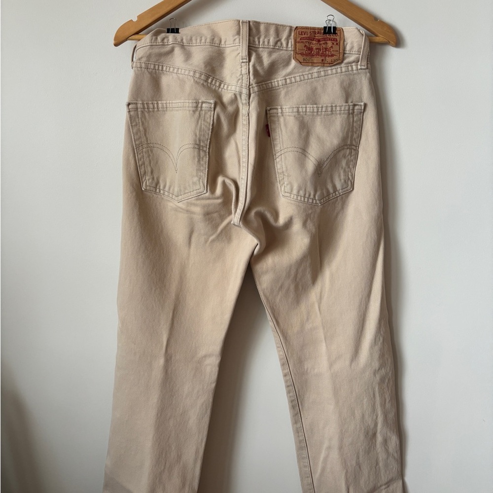 Levi's Men's Tan Straight Jeans